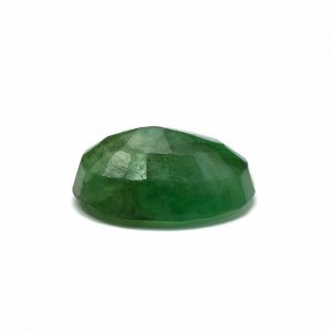 Кабошон изумруд овал 6*8мм в ювелирной огранке, 1,15ct