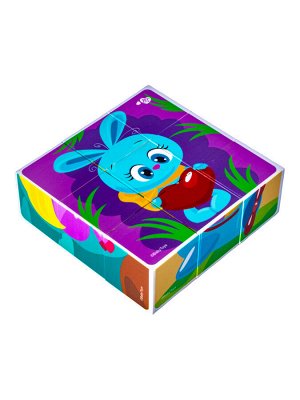 Кубики пластмассовые "Малышам" 9 шт Baby Toys
