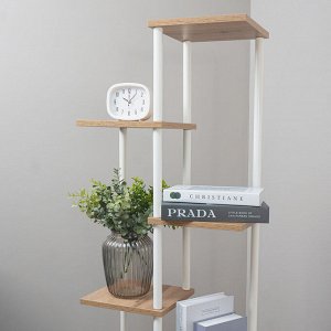 Подставка для цветов белая "Шафран 17Л" 49*30*155см