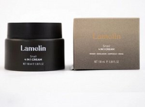Питательный крем 4 в 1 с муцином улитки LAMELIN 100 мл 1/80