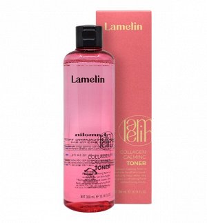 Успокаивающий тонер с коллагеном LAMELIN 300 мл 1/40