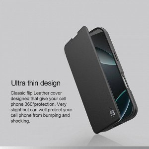 Чехол книжка Nillkin Qin Pro Leather Case для Iphone 16 Pro Max