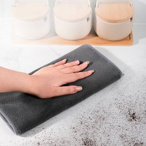 Полотенце из кораллового флиса для дома и авто (25*30)