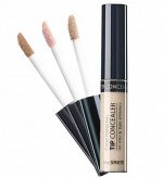 Локальный консилер против несовершенств THE SAEM Cover Perfection Tip Concealer 01 Clear Beige 6,5г 1/15