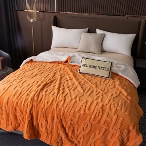 Плед Fluffy 200*230 бамбуковая микрофибра FL008