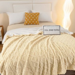 Плед Fluffy 200*230 бамбуковая микрофибра FL019