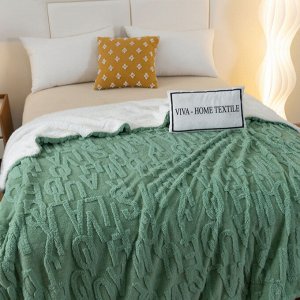 Плед Fluffy 200*230 бамбуковая микрофибра FL006