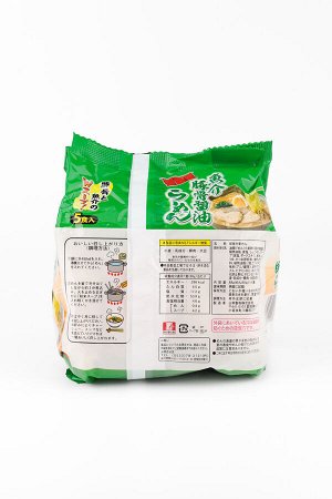 Суп-лапша TOYOSUISAN Рамен с морепродуктами Тонкоцу и соевым соусом 440 гр ( 5пач) 1/30