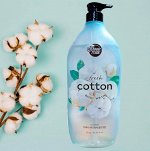 Натуральный гель для душа с ароматом хлопка Shower Mate Clean Cotton 1200г