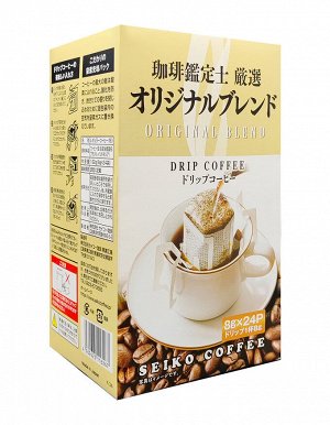 Seiko Coffee Co.,LTD. Seiko Coffee ORIGINAL [дрип пакеты, 24 шт, Япония]