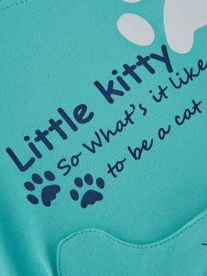 Джемпер "Little Kitty" (80-92cм) UD 1996(2)бирюза