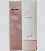 База под макияж с эффектом сияния Heimish Artless Glow Base SPF50+ PA+++ 40мл 1/80
