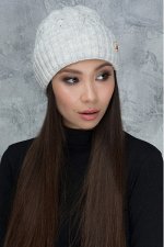 Женская Шапка Лия Серый Светлый