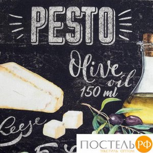 Полотенце "Этель" Pesto 40х70 см, 100% хл, саржа 190 гр/м2 (отгружается по 2 шт)
