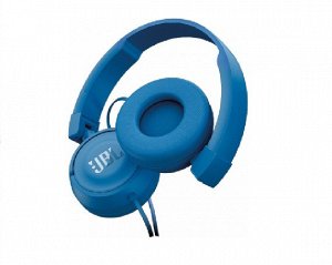 Наушники накладные JBL T450 с микрофоном синие