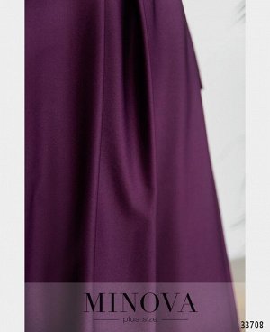 Платье №195-фиолетовый