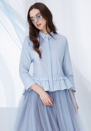 Блуза Prestige 3693/1 голубой