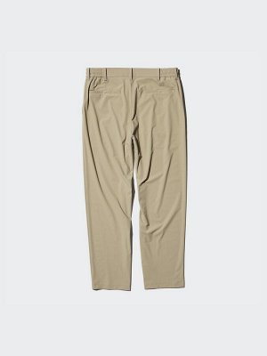 UNIQLO - ультраэластичные мужские брюки увеличенной длины - 32 BEIGE
