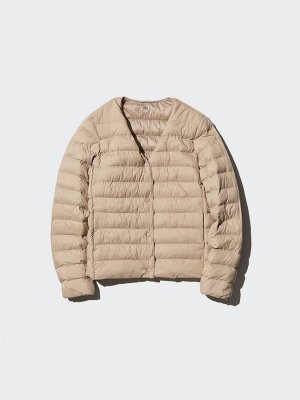 UNIQLO - теплая компактная курточка Puffteck - 56 OLIVE