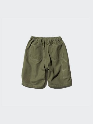 UNIQLO - легкие джинсовые шорты для детей - 30 NATURAL
