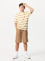 UNIQLO - легкие джинсовые шорты для детей - 34 BROWN
