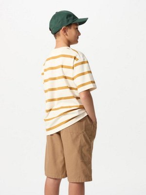 UNIQLO - легкие джинсовые шорты для детей - 56 OLIVE