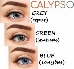 Перекрывающие цветные контактные линзы HERA CALYPSO Green -6.0 ВС 8.6 (2 линзы)