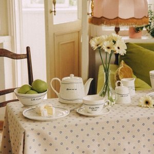 Заварочный чайник SL Home «Милый дом», 900 мл, 21x13.8x13.5 см, фарфор, белый