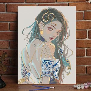 Картина по номерам  на подрамнике, 30 х 40 см
