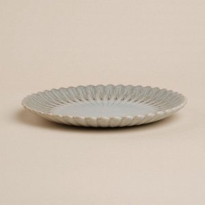 Блюдо SL Home «Эхо Крита», d=28.5 см, фарфор, голубое