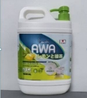 Средство для мытья посуды AKINAWA green tea and  lemon 1,5л.