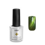 Гель-лак  Cat’s eye (золотистый блик, цвет: Яванская кошка, Javanese cat)