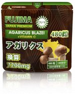 FUJIMA AGARICUS BLAZEI + VITAMIN С Агарик бразильский, пищевая добавка, мягкая упаковка 480 таблеток, курс на 40 дней