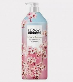 Парфюмированный кондиционер-бальзам для волос цветущая вишня Kerasys Dear Flora Cherry Blossom 1500мл 1/6