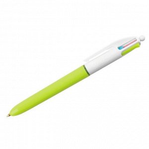 Ручка шариковая автоматическая Bic "4Colors" 4цв., 1,0мм, пастель