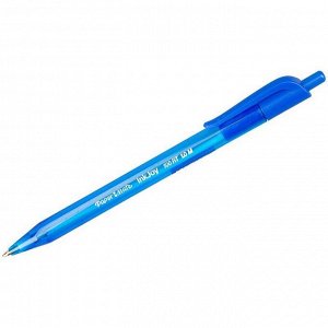 Ручка шариковая автоматическая Paper Mate "InkJoy" 100 RT синяя, 1,0мм трехгран.