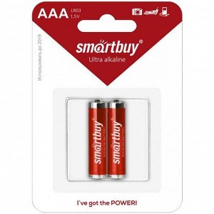 Батарейка SmartBuy AAA (LR03) BC2