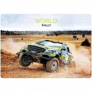 Настольное покрытие детское ArtSpace "World rally", 28,3*19,7см