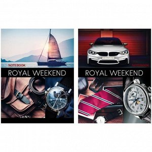 Бизнес-блокнот А5 80л. BG "Royal Weekend", глянцевая ламинация