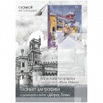 Калька под карандаш А4 &quot;Дворец Пена&quot; 30 л, 52 г/м2, на планшете