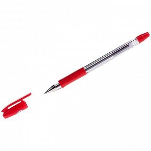 Ручка шариковая Pilot "BPS" красная, 0,7мм, грип, F-R