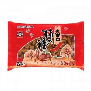 NANIWAYA SEIKA Закуска соленая с перцем, 132 гр