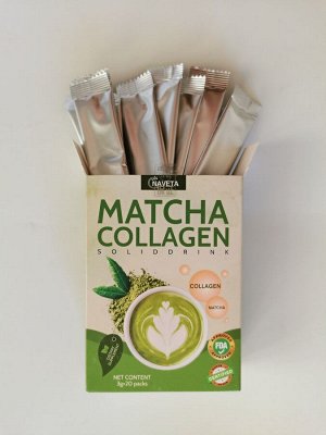 Матча чай с коллагеном