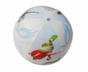 Мяч пляжный "Самолеты" ,61 см, от 3 лет.кор