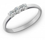 Кольцо серебряное 925