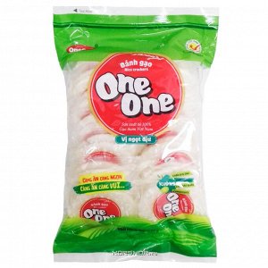 One One Food Рисовые крекеры One.One сладковато-солоноватые, 150гр