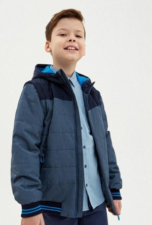 Куртка детская для мальчиков Tupac_S темно-голубой