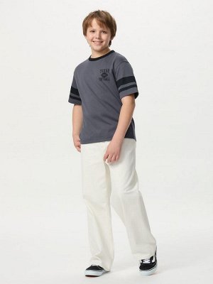 UNIQLO AIRism - хлопковая футболка с круглым вырезом - 07 GRAY