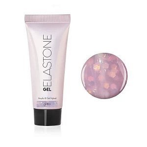 Гибрид акрила и геля ELASTONE GEL (с блестками), 18 мл №7049 Runail