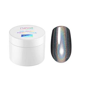 Гель-краска Gel paint Metal laser, 5 г №9760 Runail